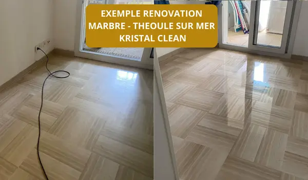 renovation sol en marbre theoule sur mer